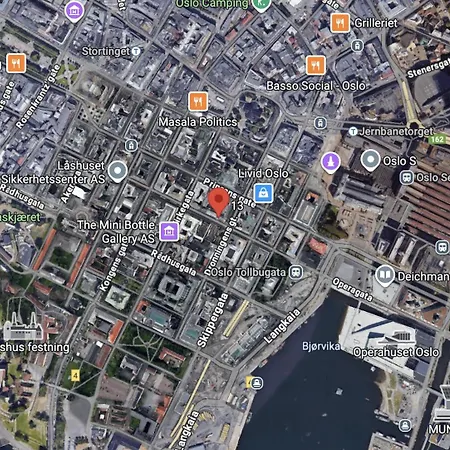 Moderne Og Moblert 2-roms I Hjertet Av