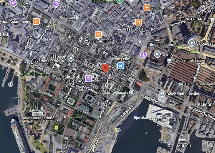 Moderne Og Moblert 2-roms I Hjertet Av